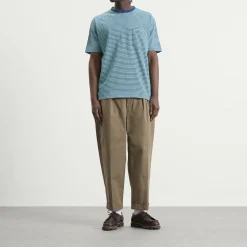 Beams Plus Multi Stripe Pocket T-Shirt