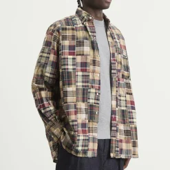 Beams Plus Patchwork Madras Shirt