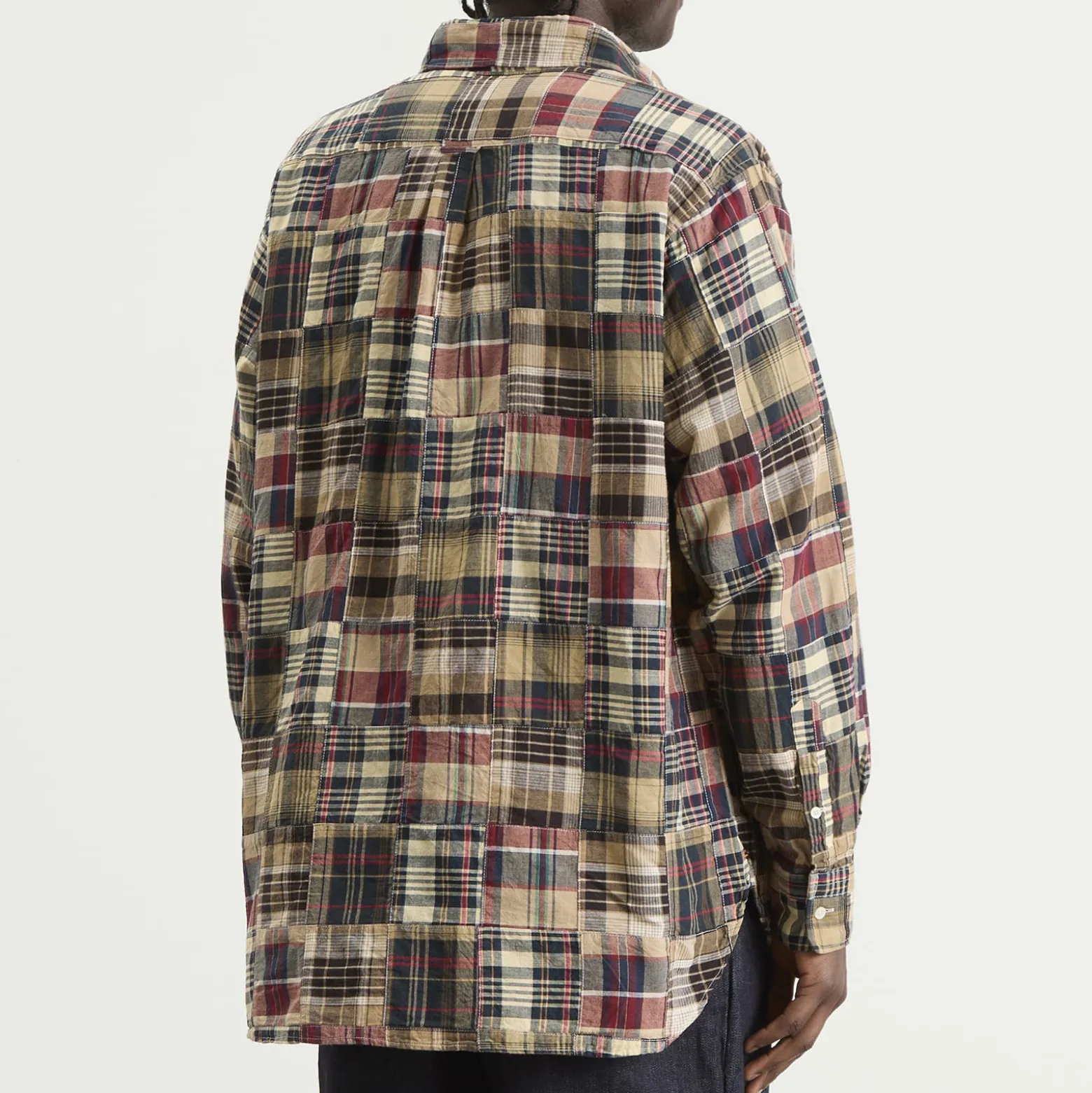Beams Plus Patchwork Madras Shirt