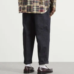 Beams Plus 2 Pleat Denim Trousers