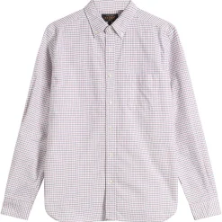 Beams Plus Tattersall Check Button Down Oxford Shirt