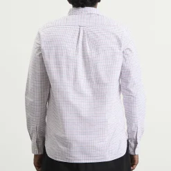 Beams Plus Tattersall Check Button Down Oxford Shirt