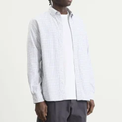 Beams Plus Tattersall Check Button Down Oxford Shirt