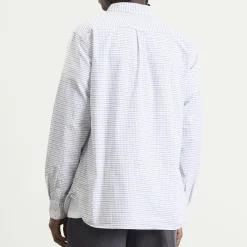 Beams Plus Tattersall Check Button Down Oxford Shirt