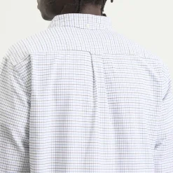 Beams Plus Tattersall Check Button Down Oxford Shirt