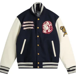 Billionaire Boys Club Fanfare Script Logo Varsity Jacket