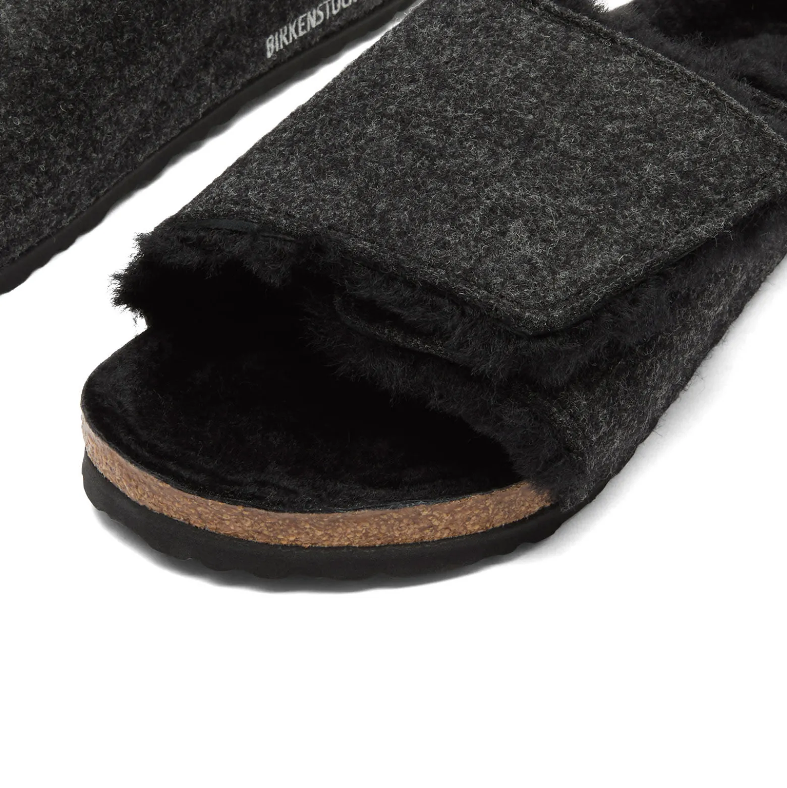 Birkenstock Solana Felt Shearling