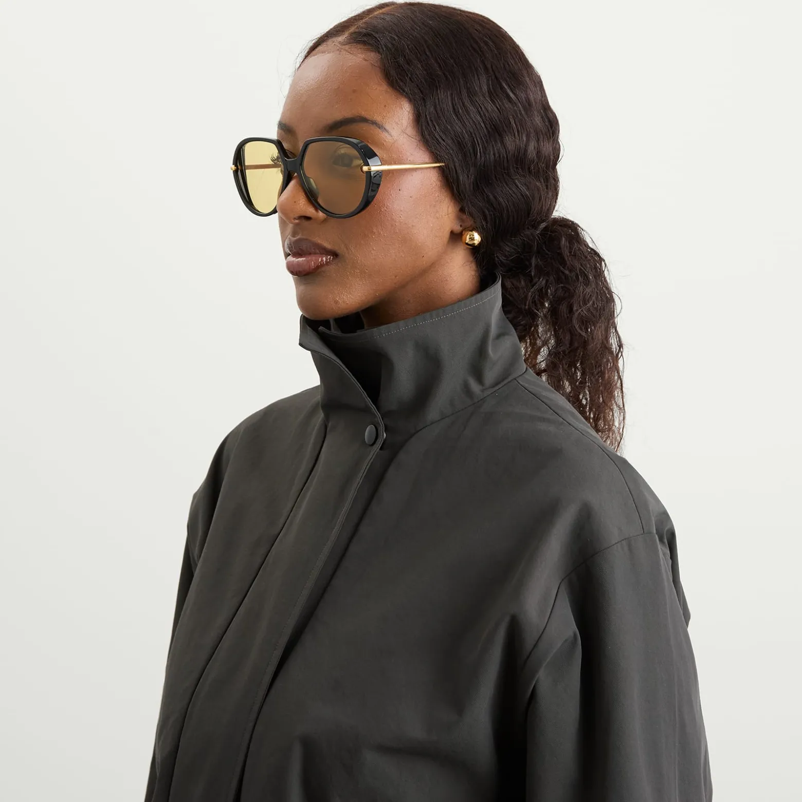 Bottega Veneta BV1436S Drop Sunglasses