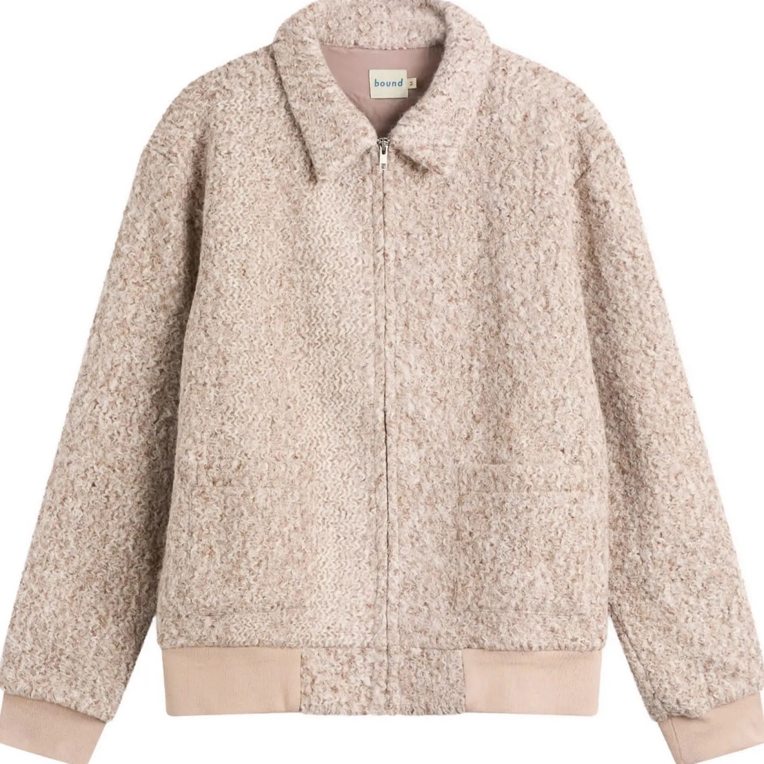 Bound Cloud Textured Jacket