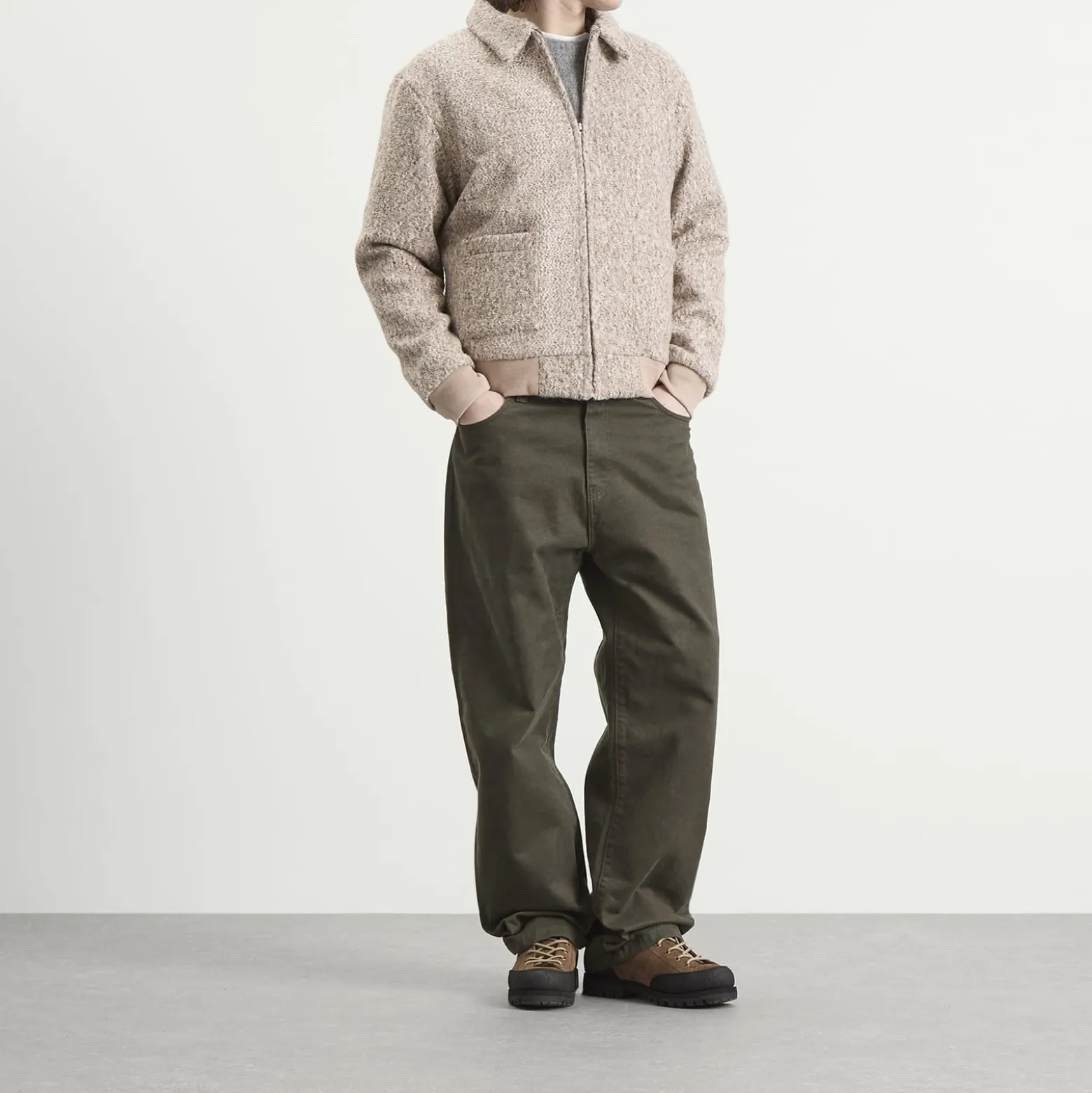 Bound Cloud Textured Jacket