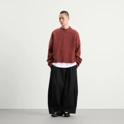 Bound Cropped Wool Jumper