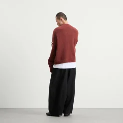 Bound Cropped Wool Jumper