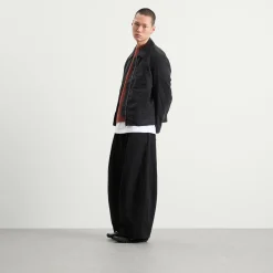 Bound Cropped Wool Jumper