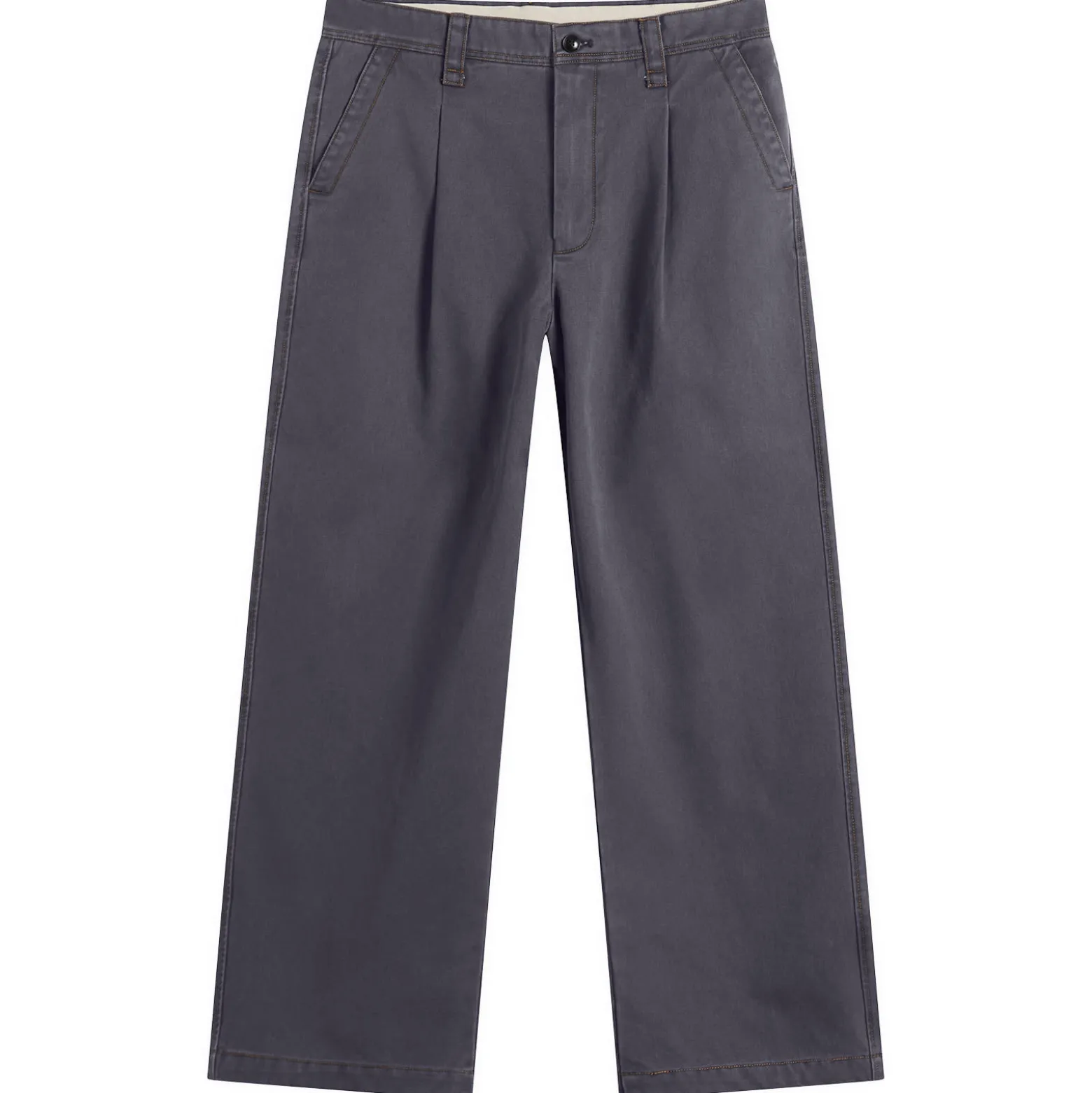Bound Heavy Canvas Workwear Trousers