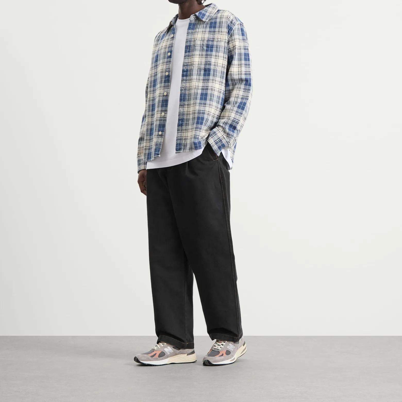Bound Heavy Canvas Workwear Trousers