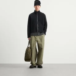 Bound Heavy Canvas Workwear Trousers
