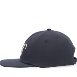 Bound Script Embroidered 6 Panel Cap