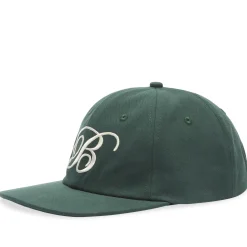Bound Script Embroidered 6 Panel Cap