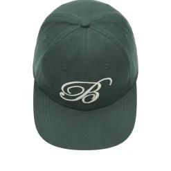 Bound Script Embroidered 6 Panel Cap