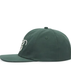 Bound Script Embroidered 6 Panel Cap