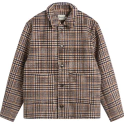 Bound Wool Button Jacket