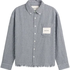Bram's Fruit Distressed Farmer’s Shirt LS