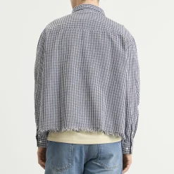 Bram's Fruit Distressed Farmer’s Shirt LS