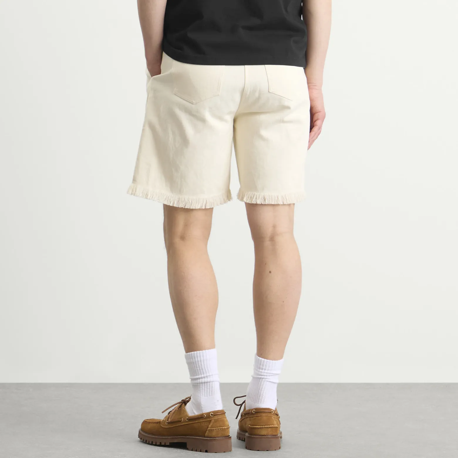 Bram's Fruit Twill Shorts Distressed