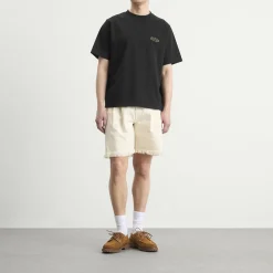 Bram's Fruit Twill Shorts Distressed