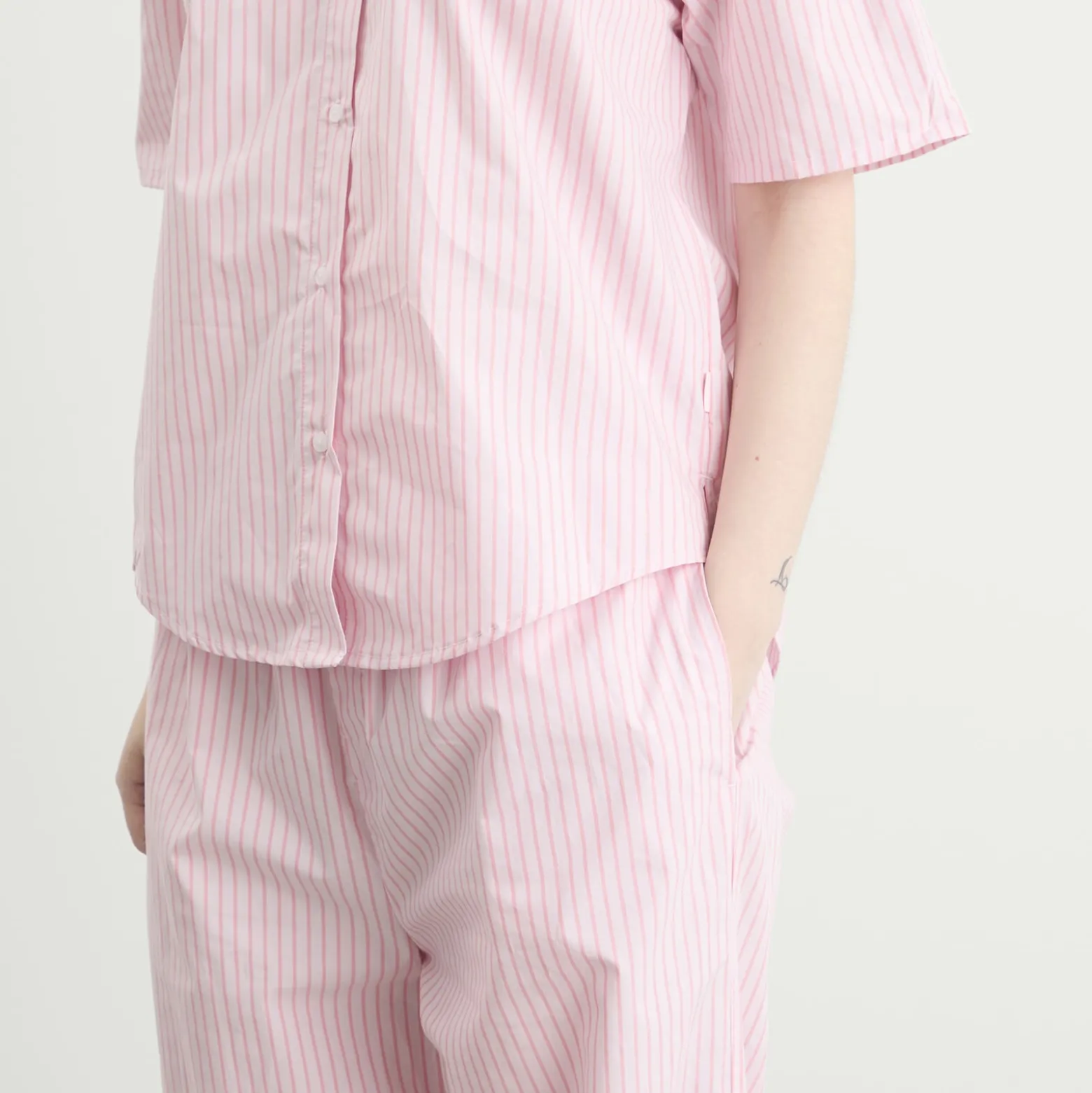 Calvin Klein Cotton Poplin Pyjama Set