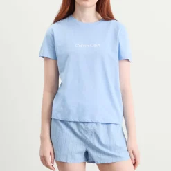 Calvin Klein Cotton Poplin Pyjama Set
