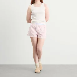 Calvin Klein Cotton Poplin Sleep Short