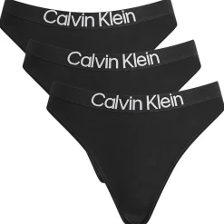 Calvin Klein Extra Soft Cotton Stretch Thong - 3 Pack