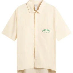 Calvin Klein Heritage Crest Cotton Poplin Short Sleeve Shirt
