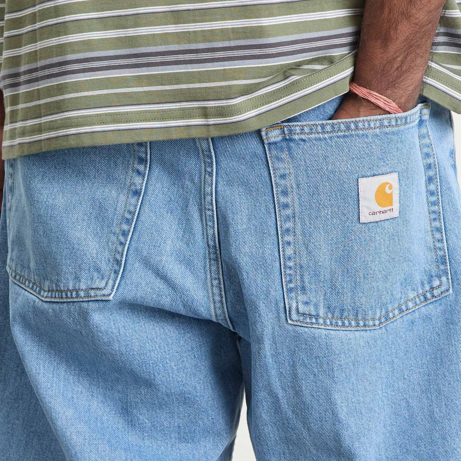 Carhartt WIP Brandon Loose Denim Shorts