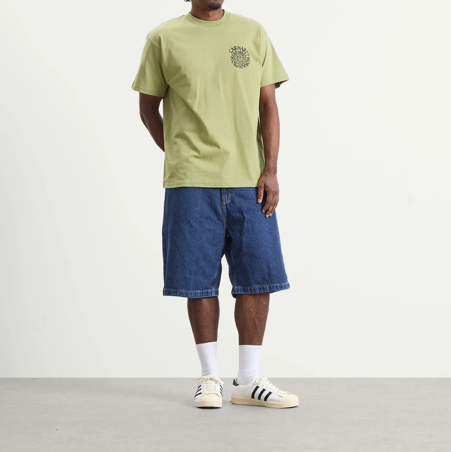 Carhartt WIP Brandon Loose Denim Shorts