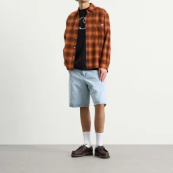Carhartt WIP Denim Single Knee Shorts