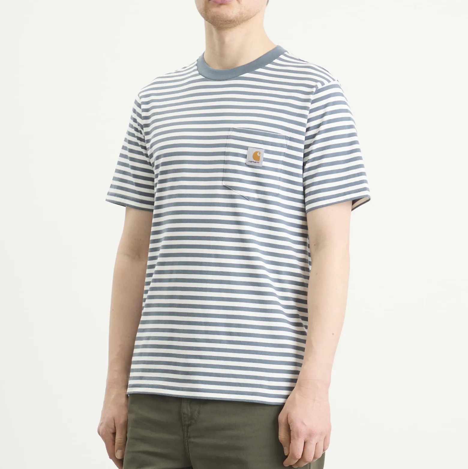 Carhartt WIP Ezra Stripe Pocket T-Shirt