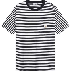 Carhartt WIP Ezra Stripe Pocket T-Shirt