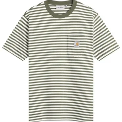 Carhartt WIP Ezra Stripe Pocket T-Shirt
