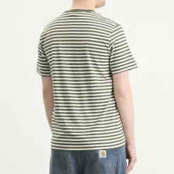 Carhartt WIP Ezra Stripe Pocket T-Shirt