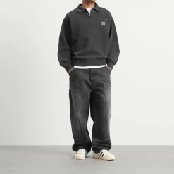 Carhartt WIP Half Zip Detroit Sweatshirt