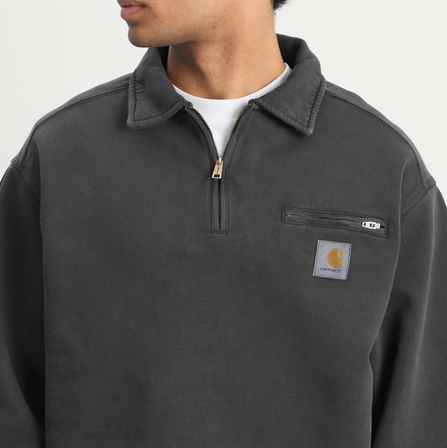 Carhartt WIP Half Zip Detroit Sweatshirt
