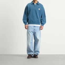 Carhartt WIP Half Zip Detroit Sweatshirt