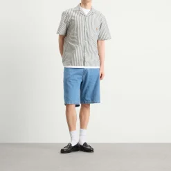 Carhartt WIP Leavel Short Sleeve Stripe Shirt