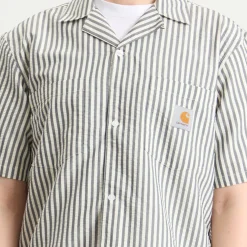 Carhartt WIP Leavel Short Sleeve Stripe Shirt