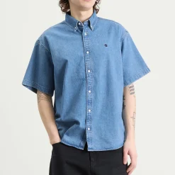 Carhartt WIP Lucas Short Sleeve Denim Shirt