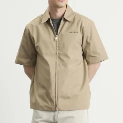 Carhartt WIP Short Sleeve Postal Zip Shirt