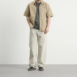 Carhartt WIP Short Sleeve Postal Zip Shirt