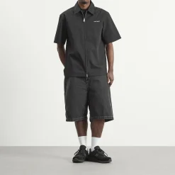 Carhartt WIP Short Sleeve Postal Zip Shirt